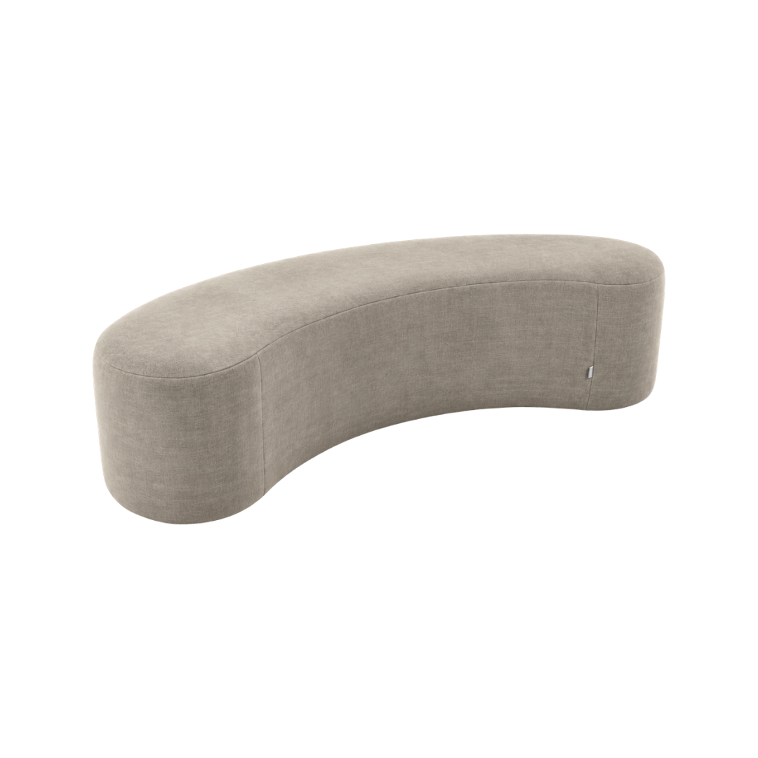 Lima Bean Ottoman Medium