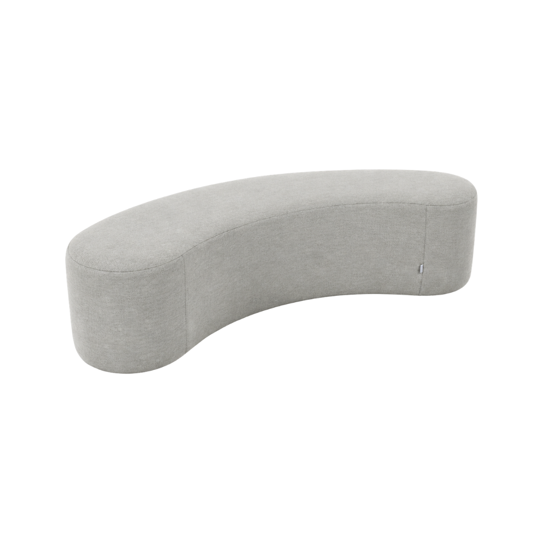 Lima Bean Ottoman Medium