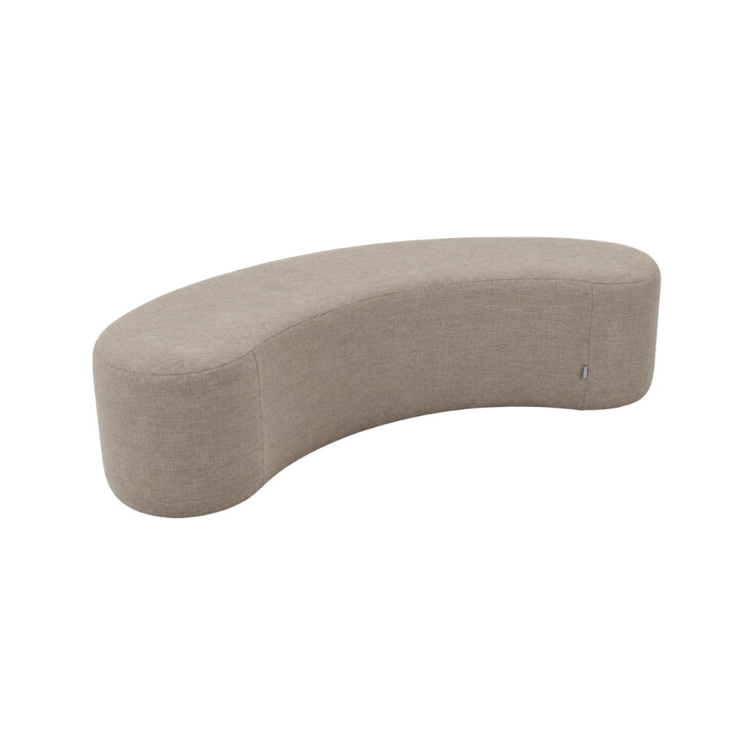 Lima Bean Ottoman Medium