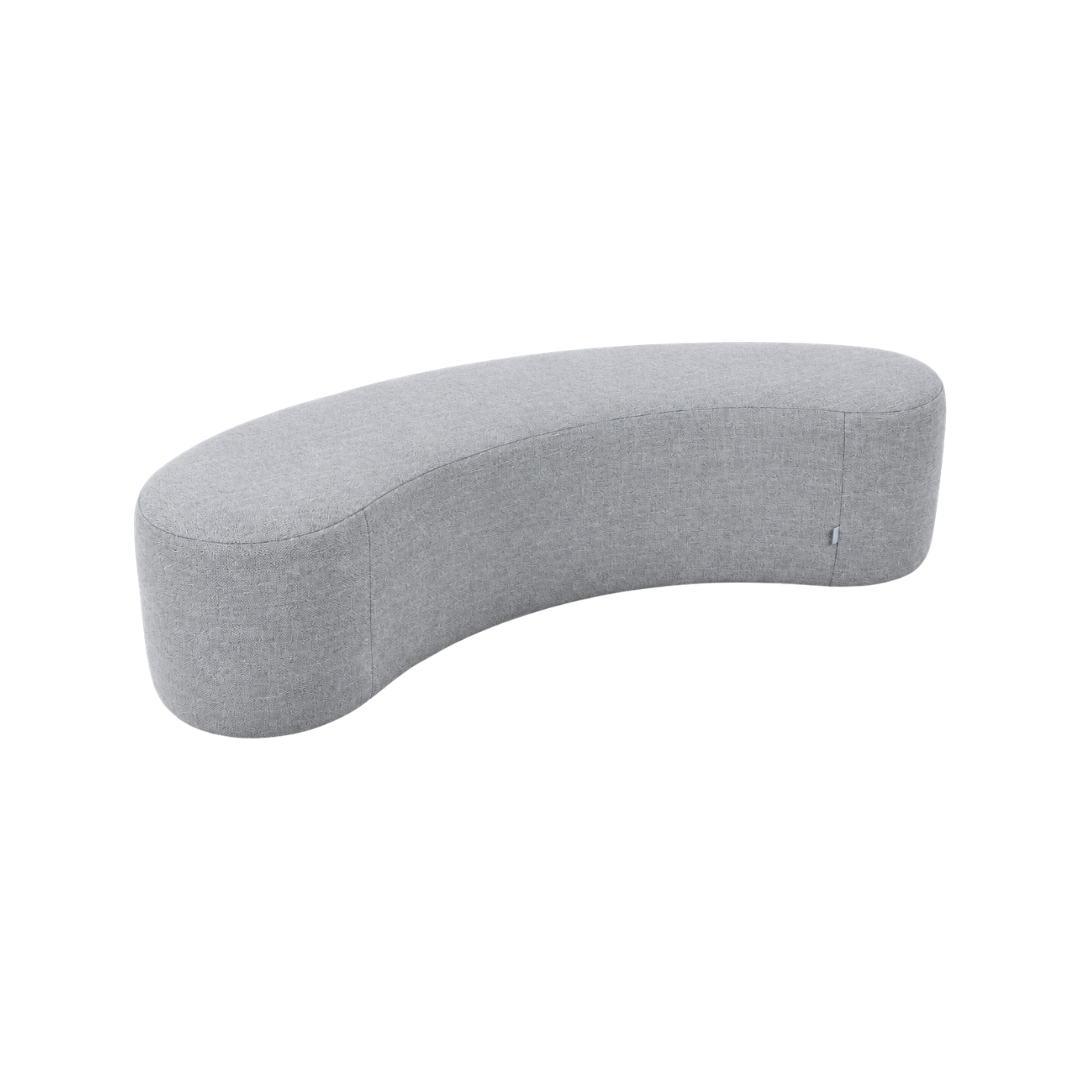 Lima Bean Ottoman Medium