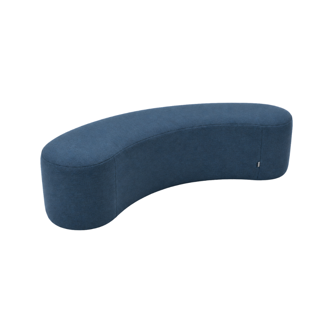 Lima Bean Ottoman Medium
