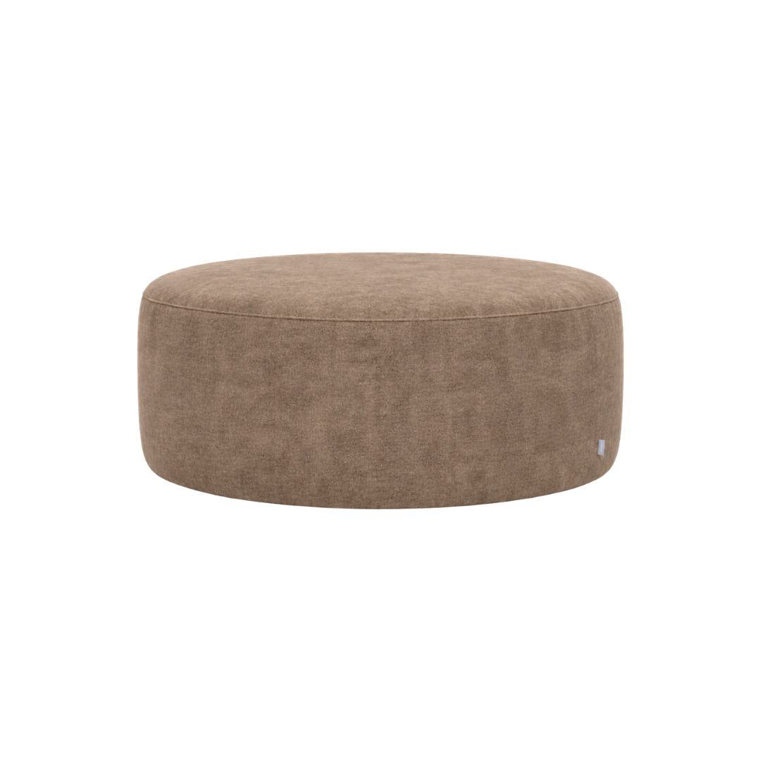 Lima Round Ottoman Large