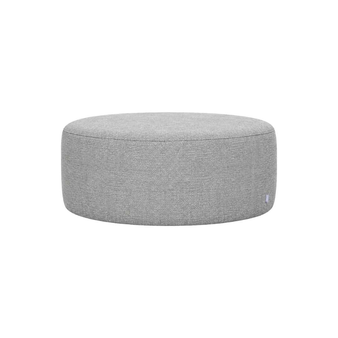 Lima Round Ottoman Large