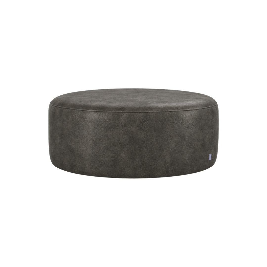 Lima Round Ottoman Large