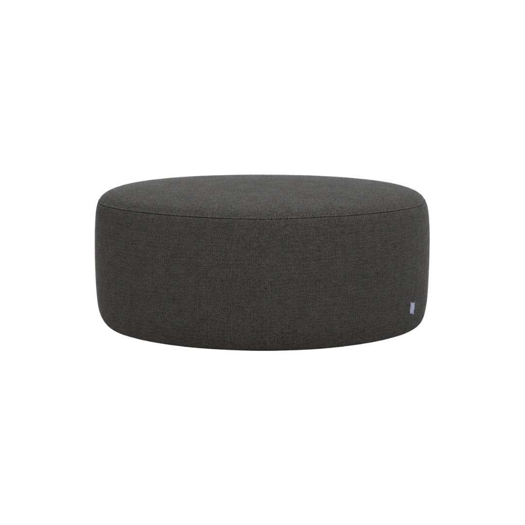 Lima Round Ottoman Large