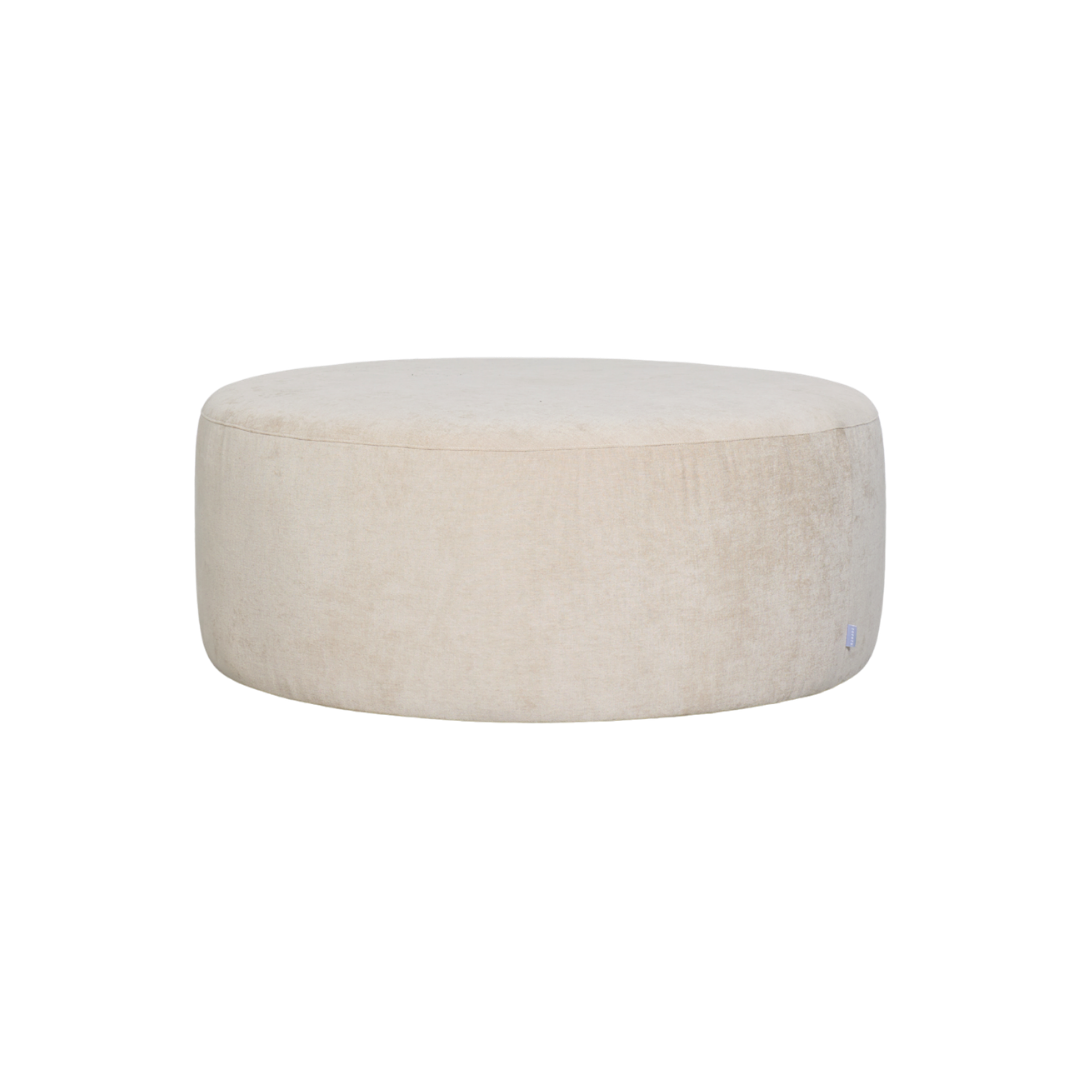 Lima Round Ottoman Large