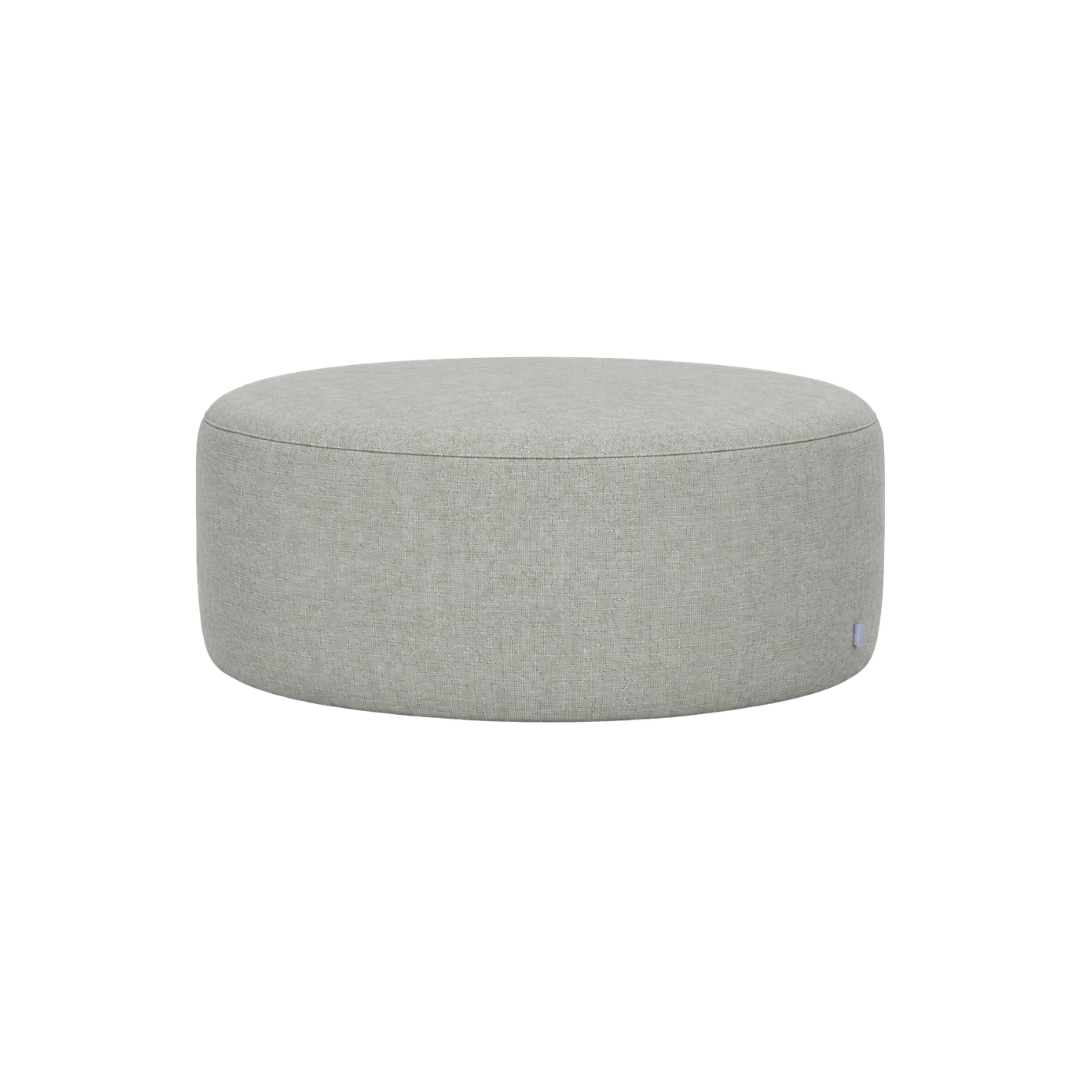 Lima Round Ottoman Large