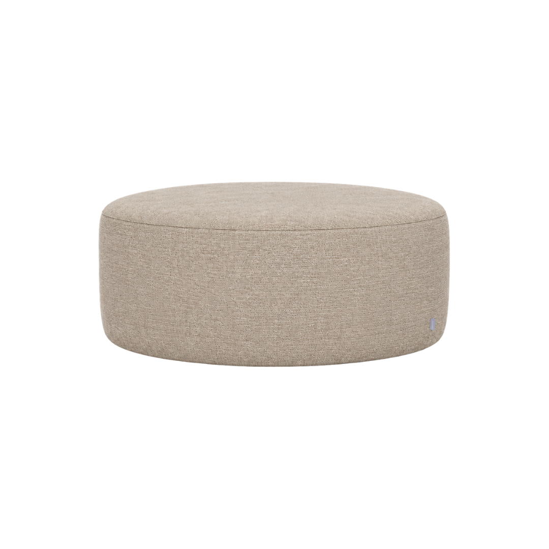 Lima Round Ottoman Large