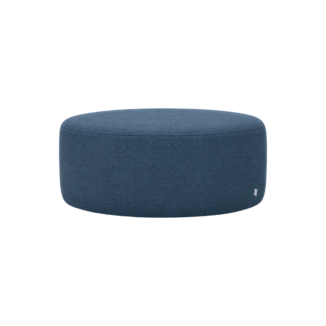 Lima Round Ottoman Large