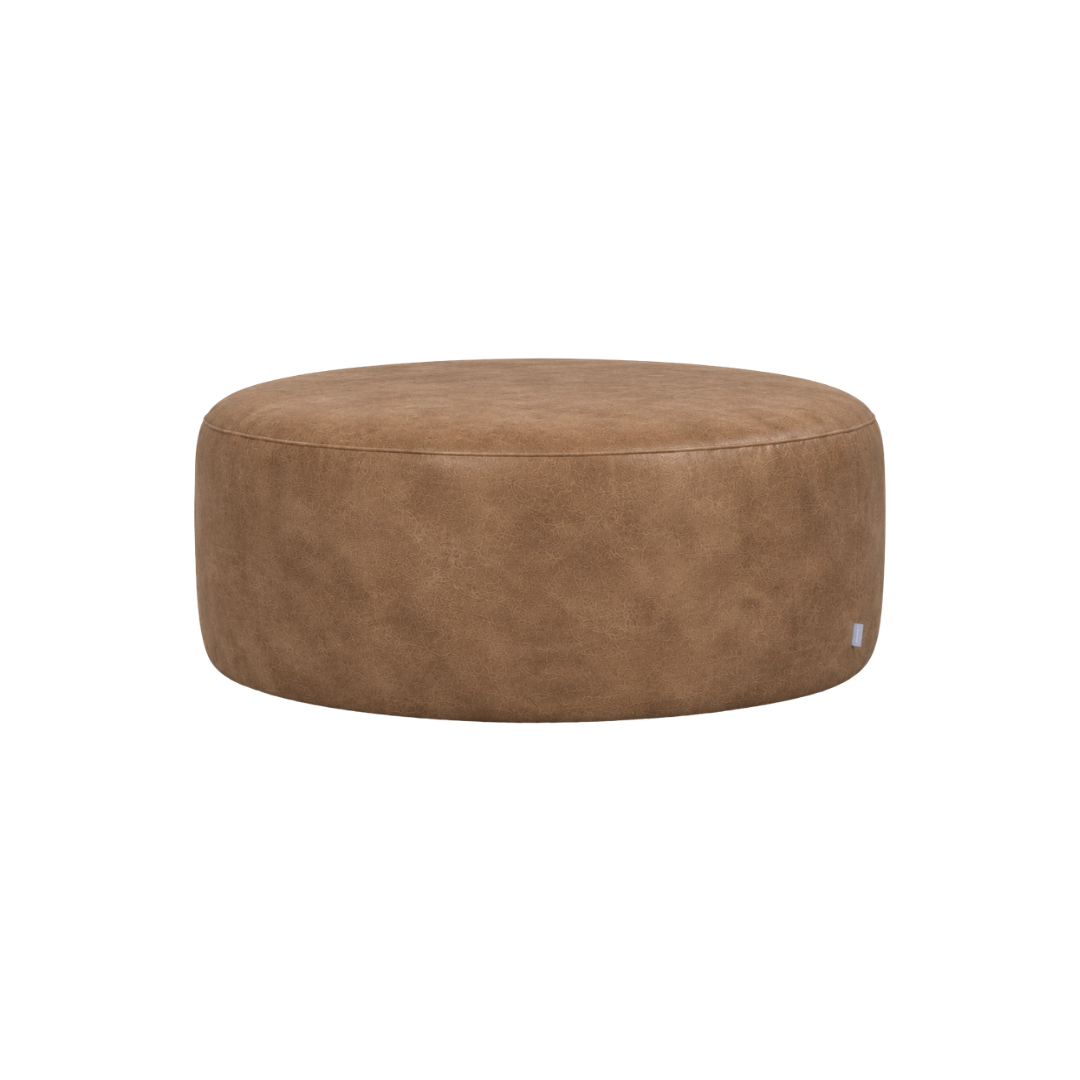Lima Round Ottoman Large