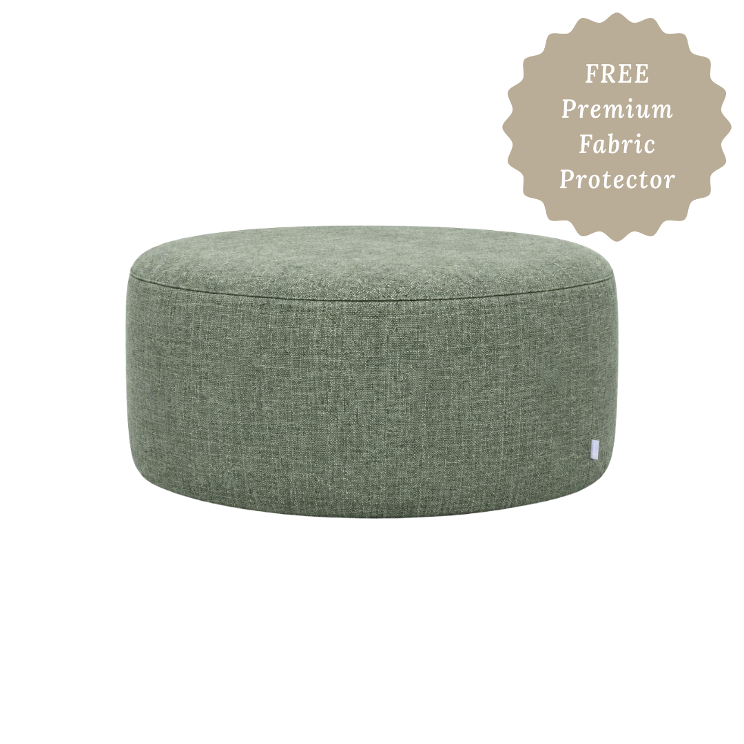 Lima Round Ottoman Medium