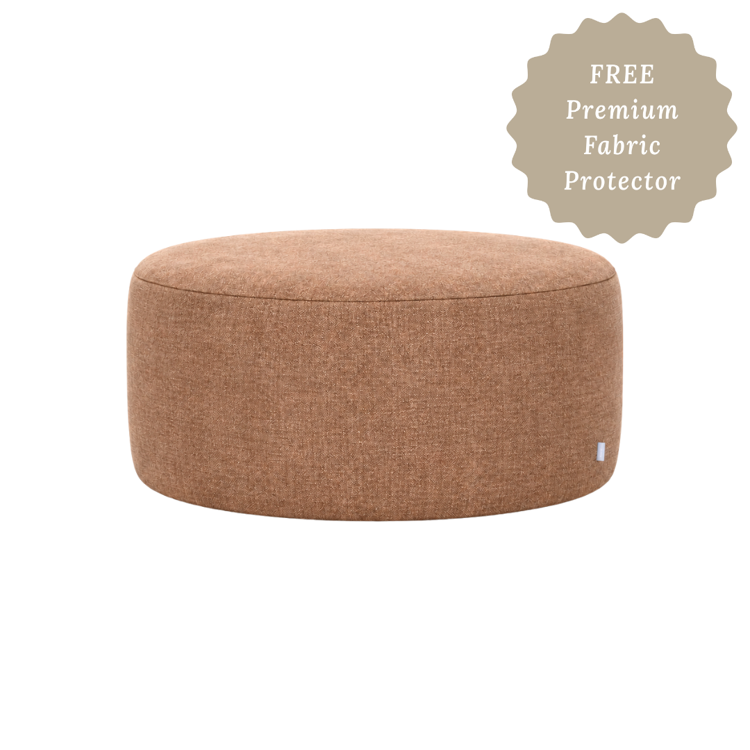 Lima Round Ottoman Medium