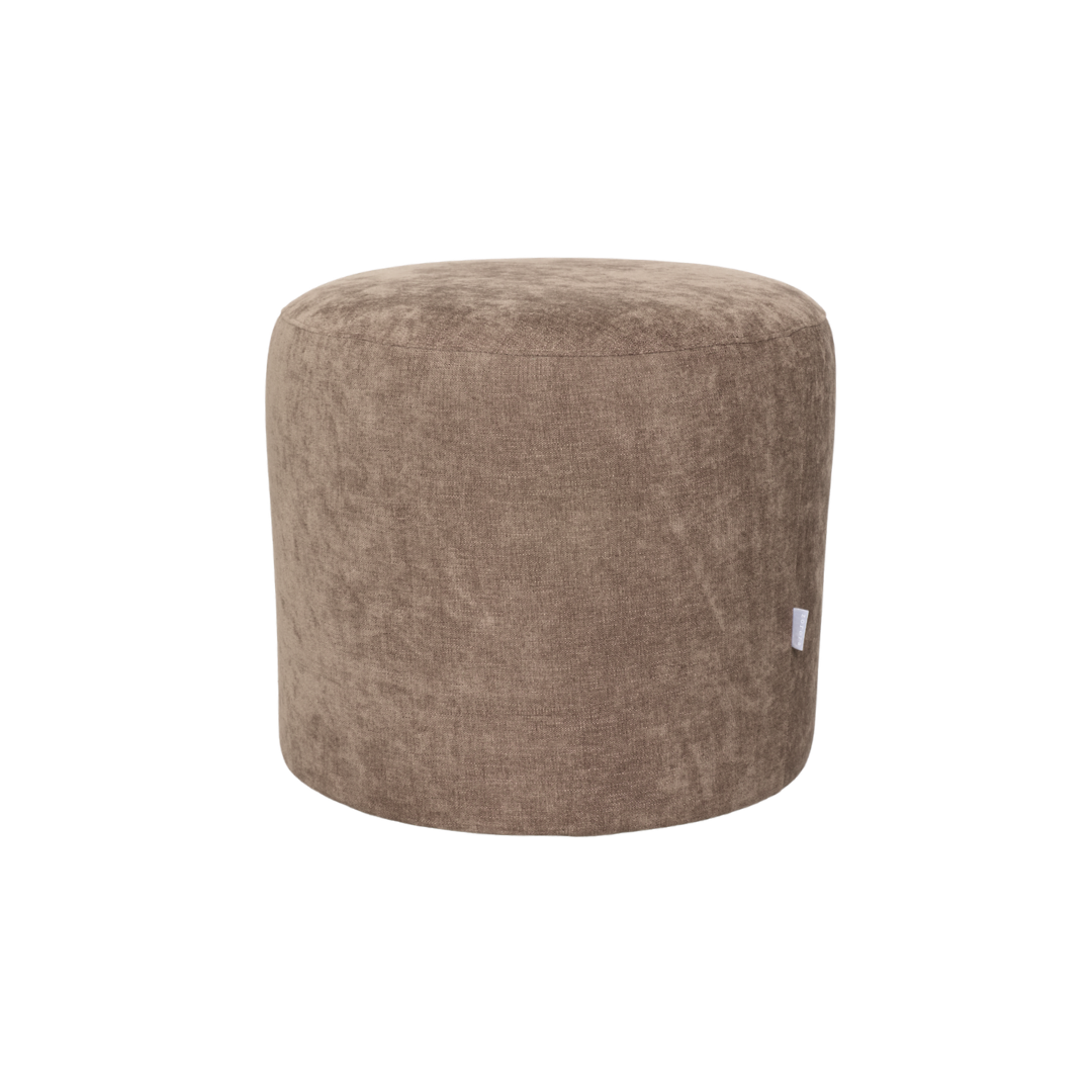 Lima Round Ottoman Small