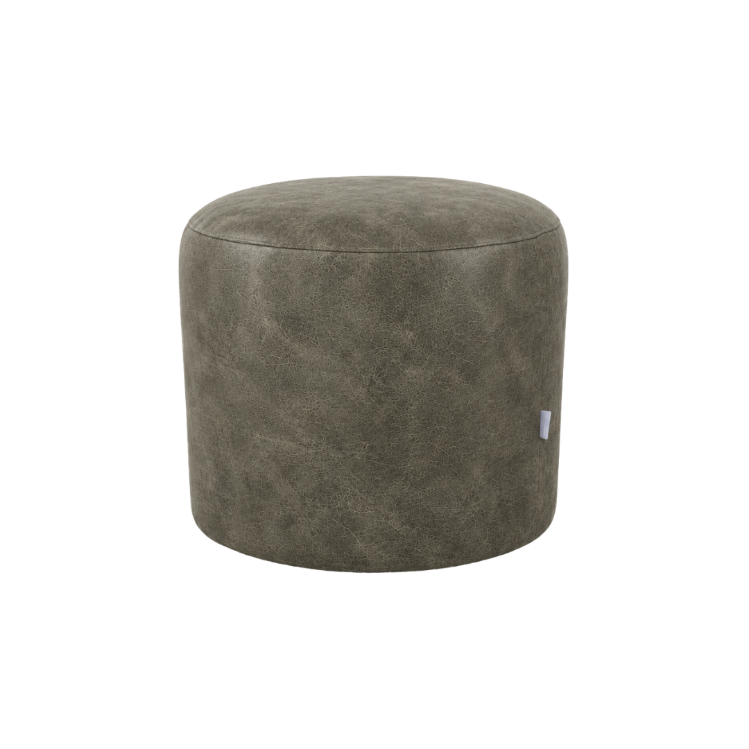 Lima Round Ottoman Small