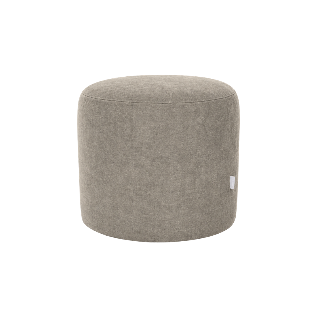 Lima Round Ottoman Small