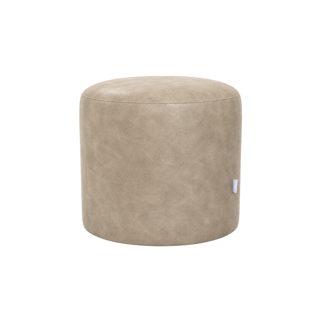 Lima Round Ottoman Small