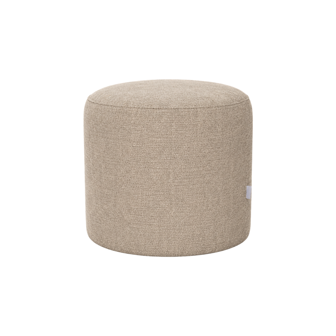 Lima Round Ottoman Small