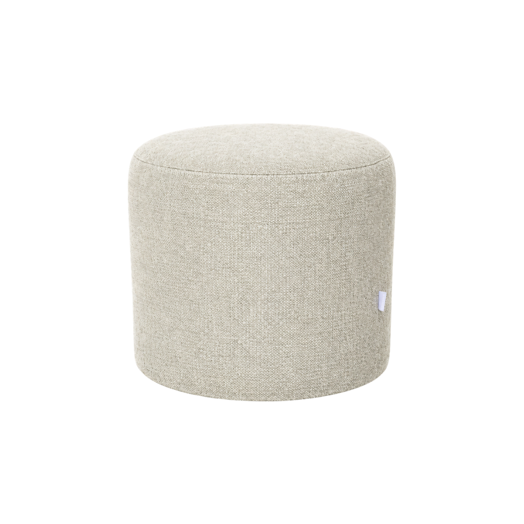 Lima Round Ottoman Small
