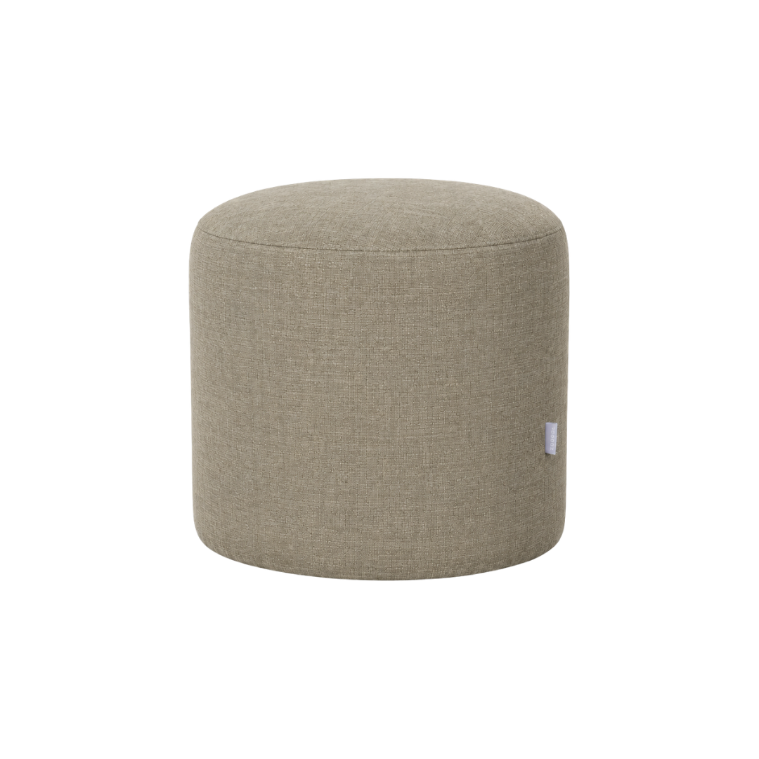 Lima Round Ottoman Small