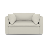 Lira Luxe Loveseat - FibreGuard Smooth Oyster (Express)