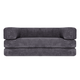 Maru 2 Seater Solid U Shape Cushion - Cozy Cord Seal (Express)