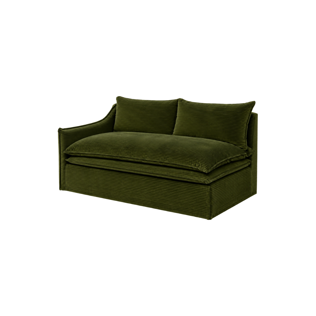 Misha 2 Seater Single Arm