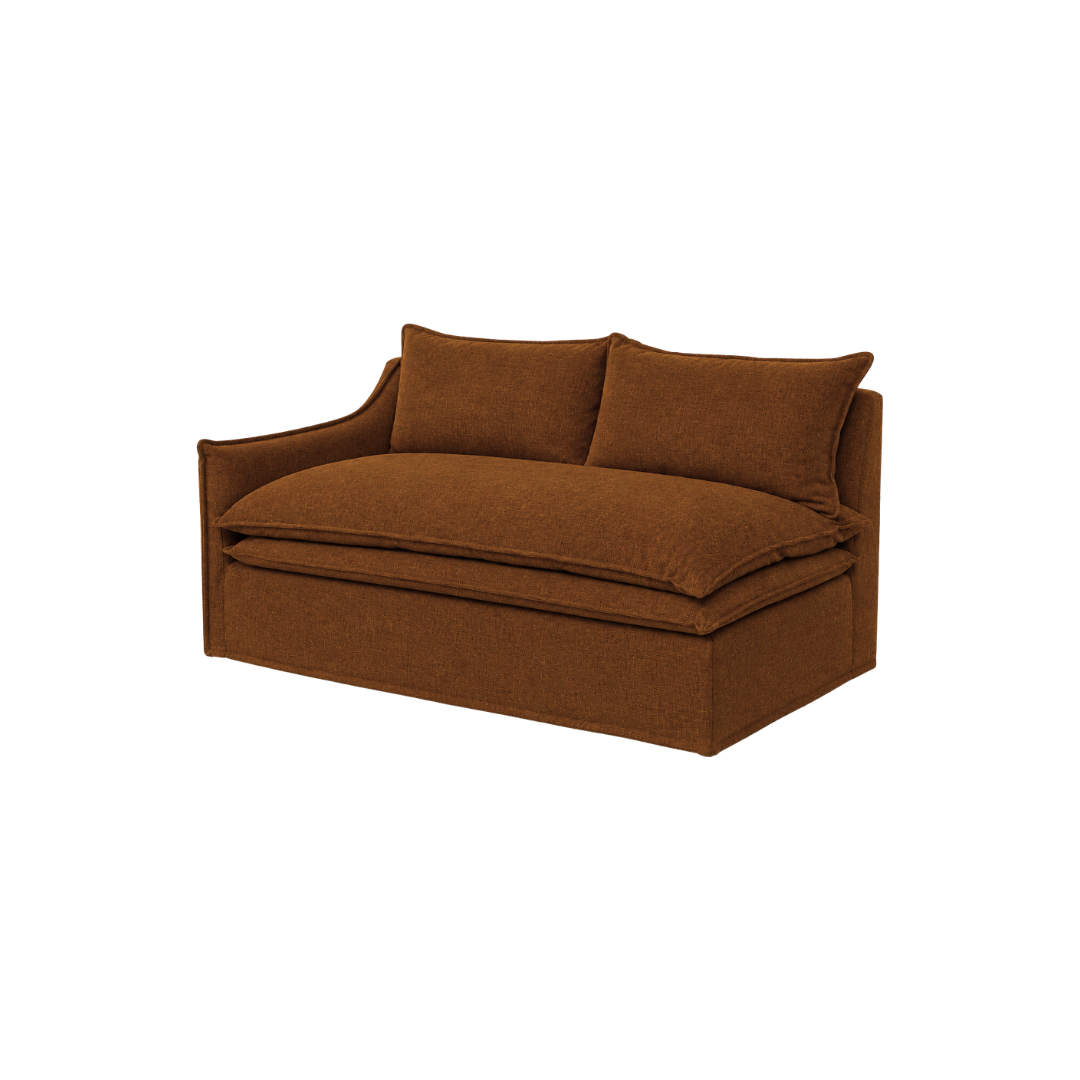 Misha 2 Seater Single Arm