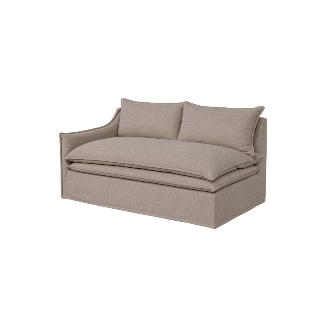Misha 2 Seater Single Arm