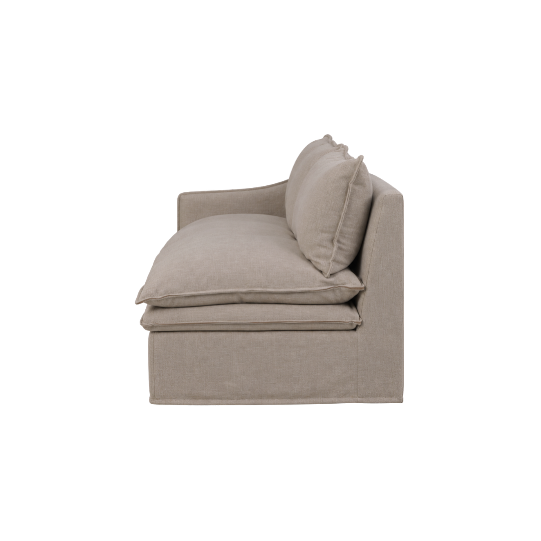 Misha 2 Seater Single Arm