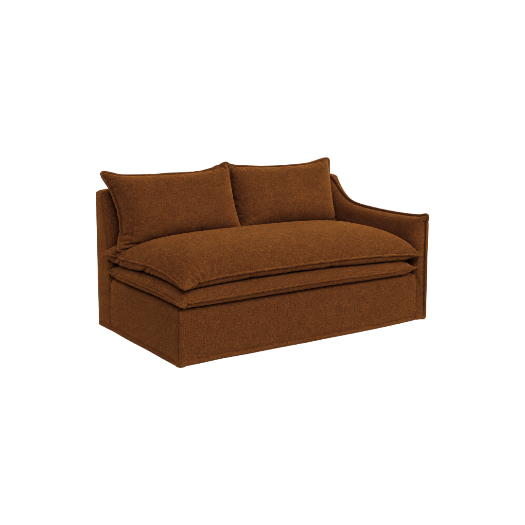 Misha 2 Seater Single Arm