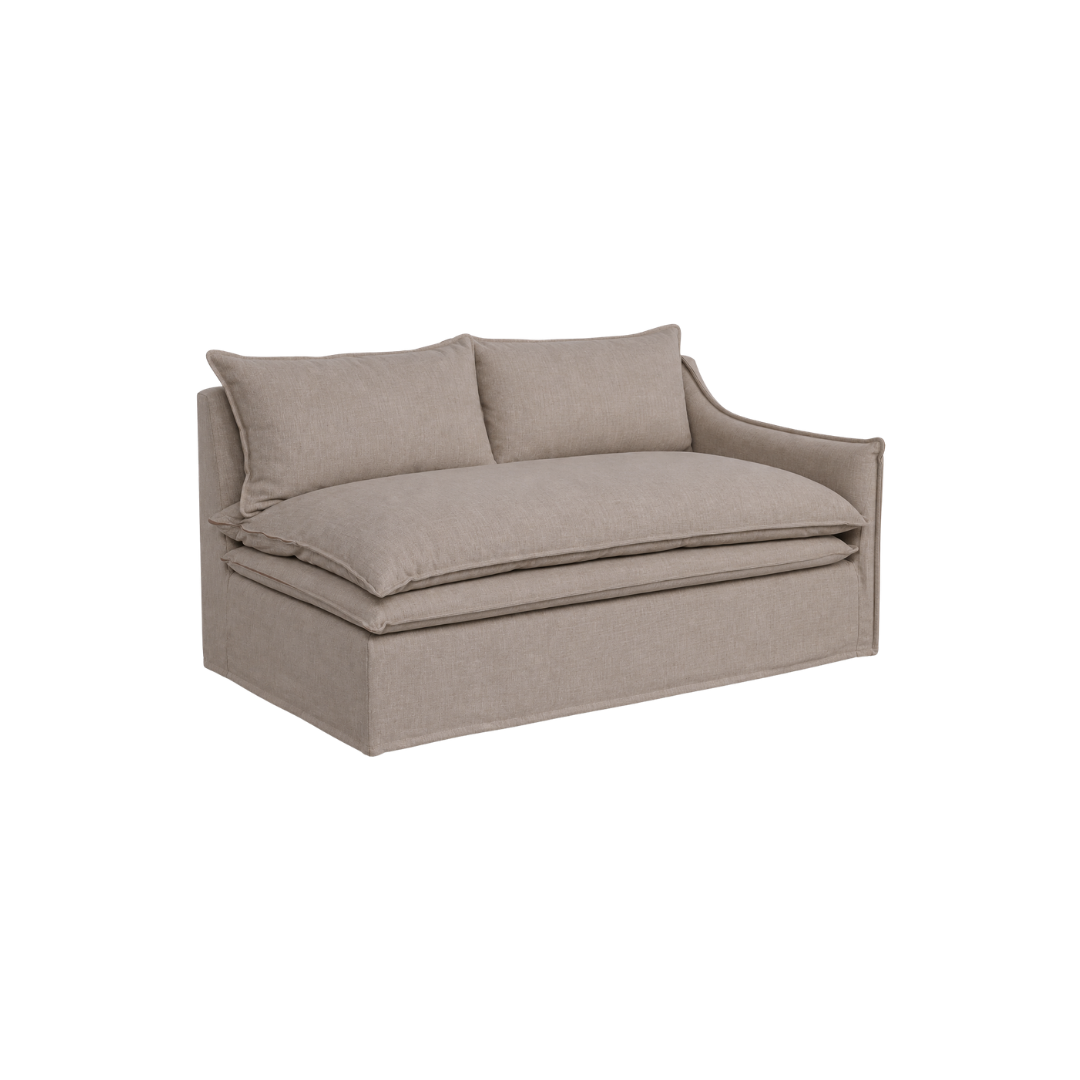 Misha 2 Seater Single Arm