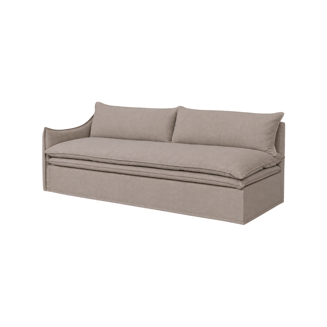 Misha 3 Seater Single Arm