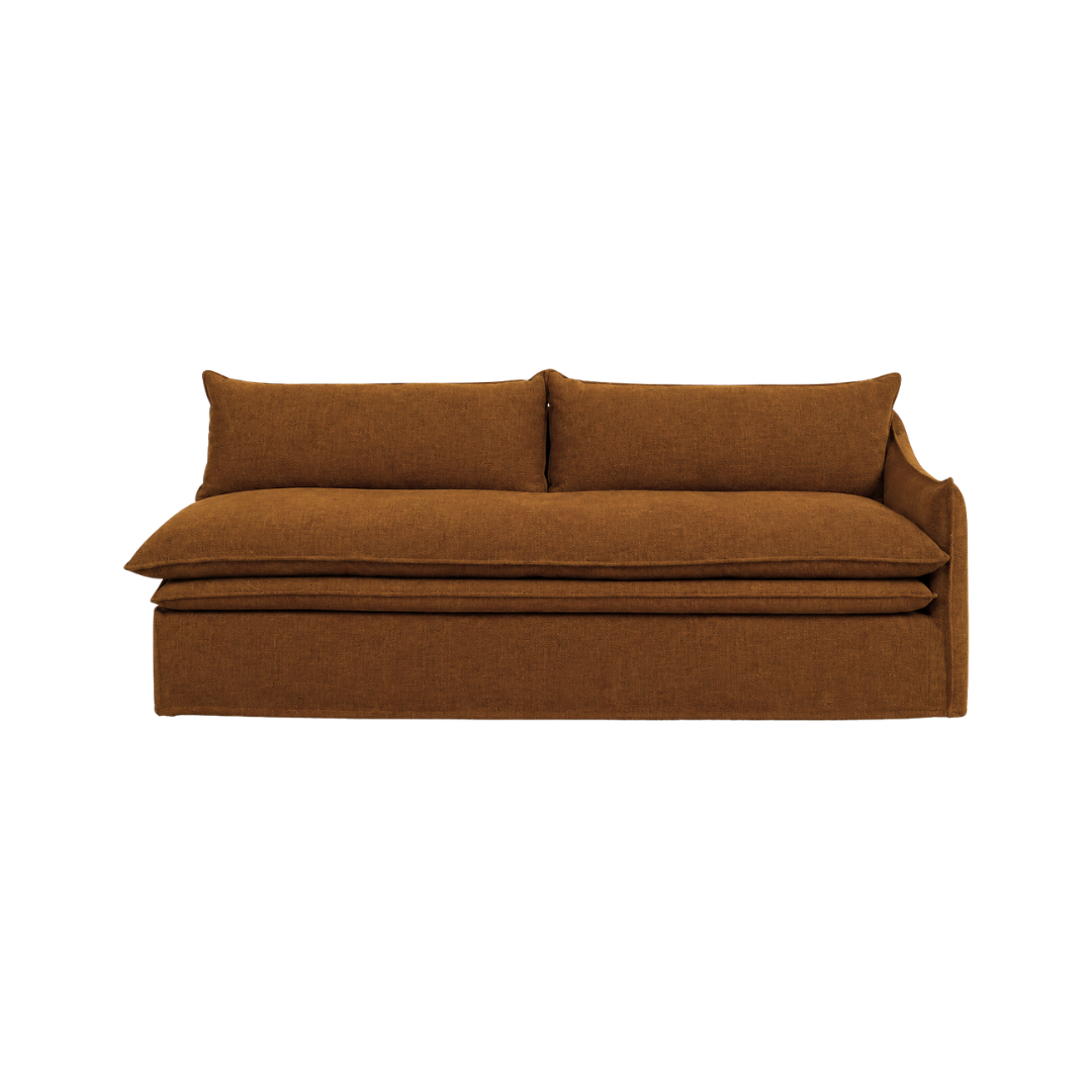 Misha 3 Seater Single Arm