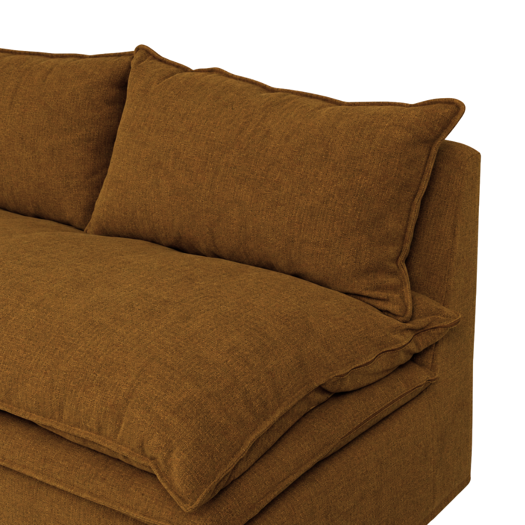 Misha 2 Seater Single Arm
