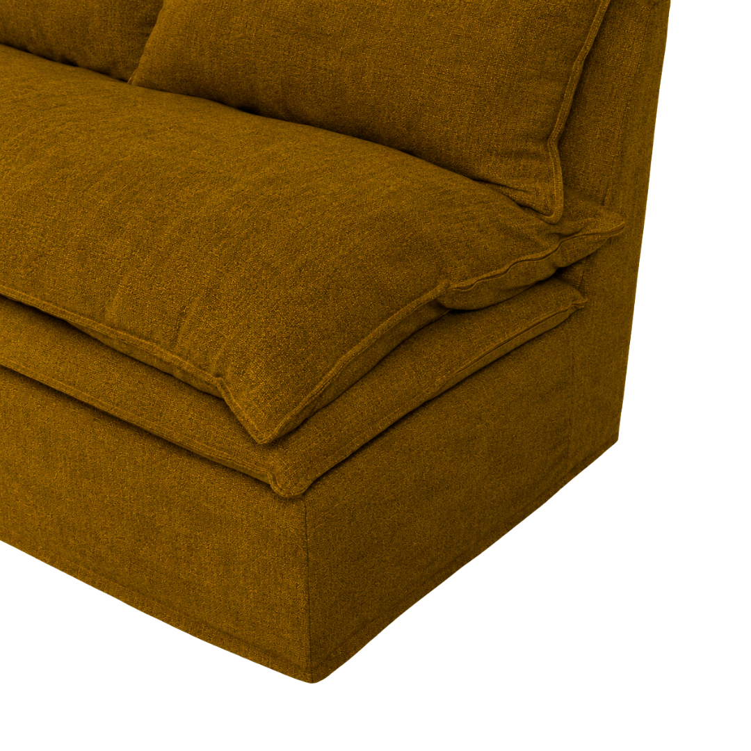 Misha 2 Seater Single Arm