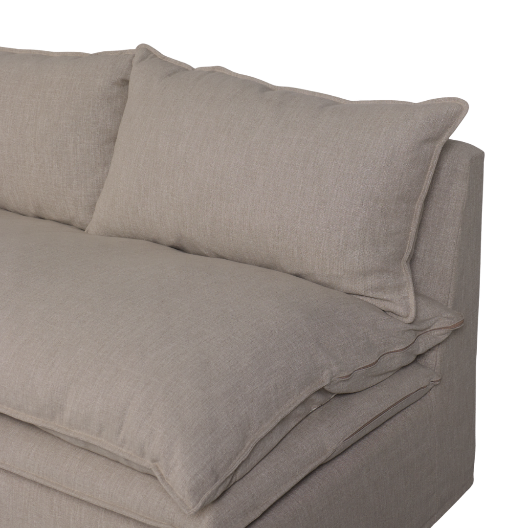 Misha 2 Seater Single Arm