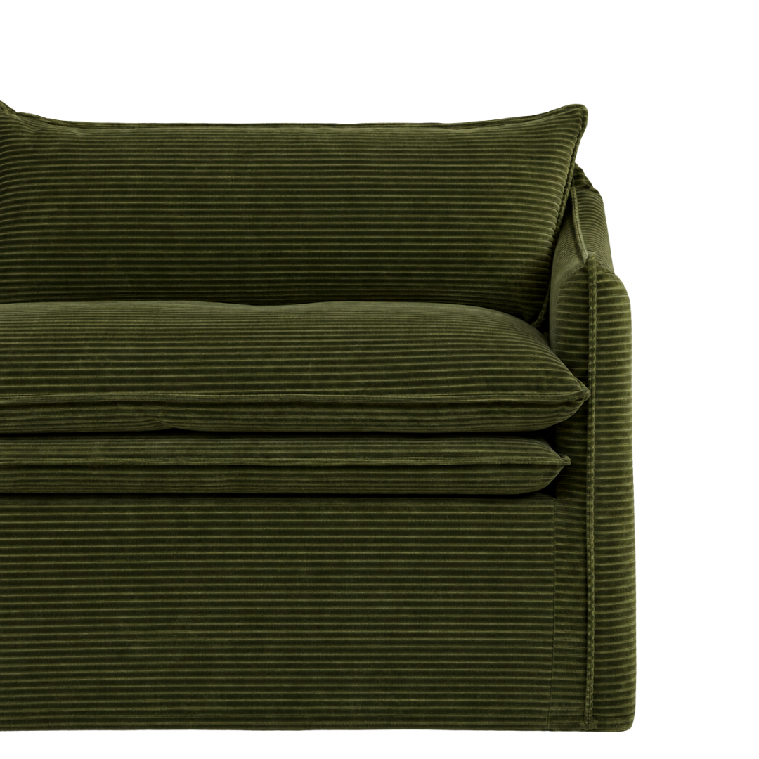 Misha 2 Seater Single Arm