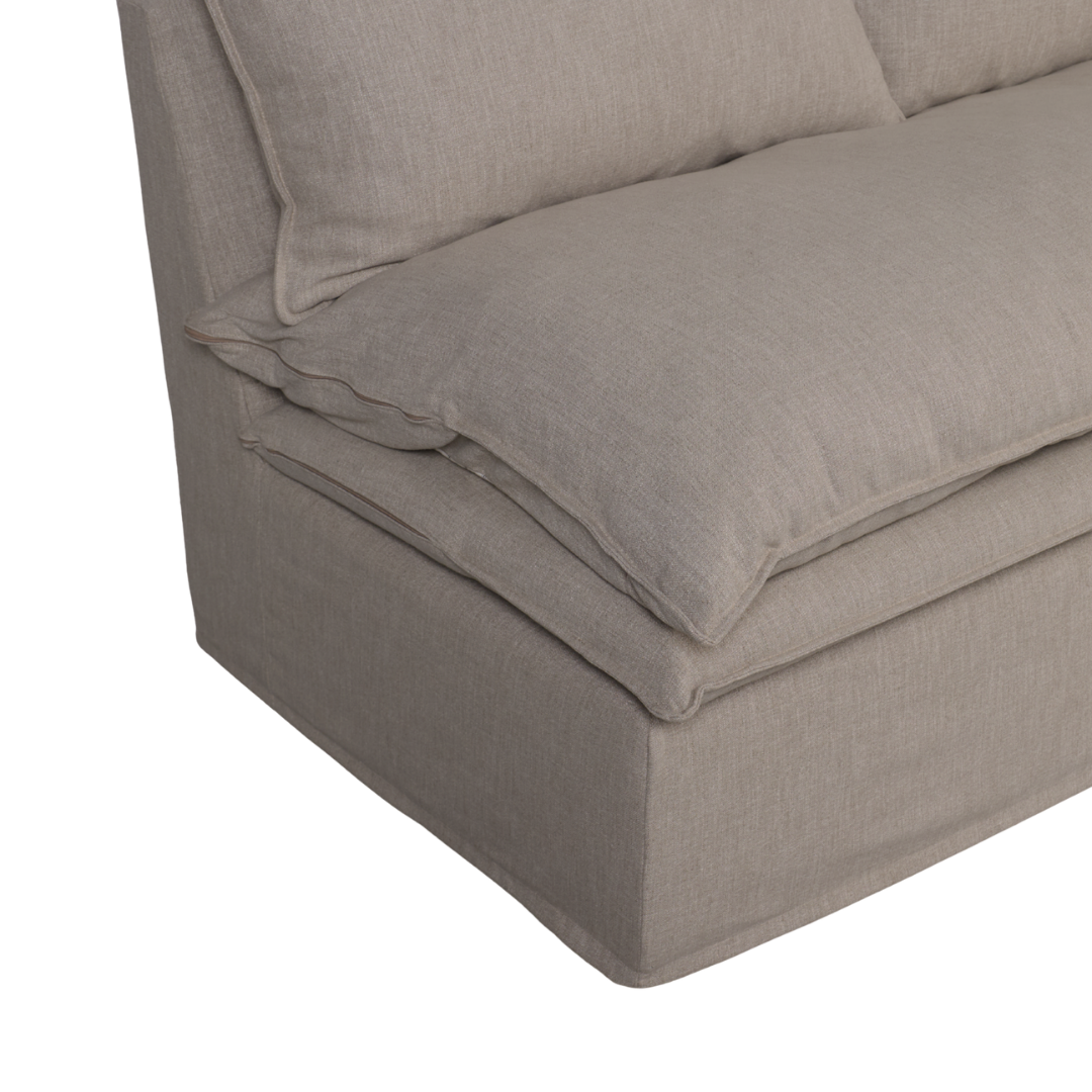 Misha 2 Seater Single Arm