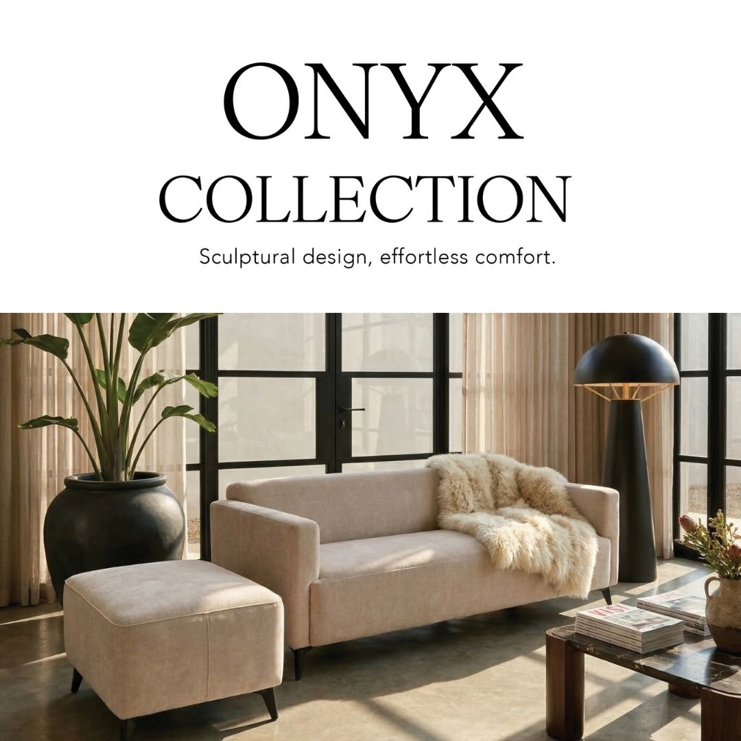 Onyx Sofa Collection | Sculptural Velvet Luxury | Zorora Sofas