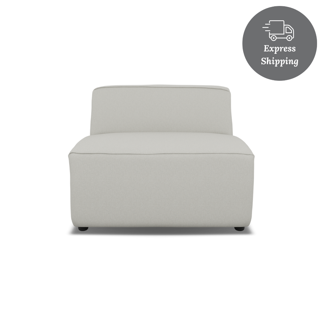 Zola 1 Seater - FibreGuard Ivory (Express)