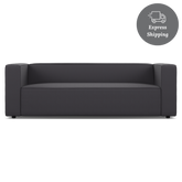 Zola 3 Seater - FibreGuard Graphite (Express)