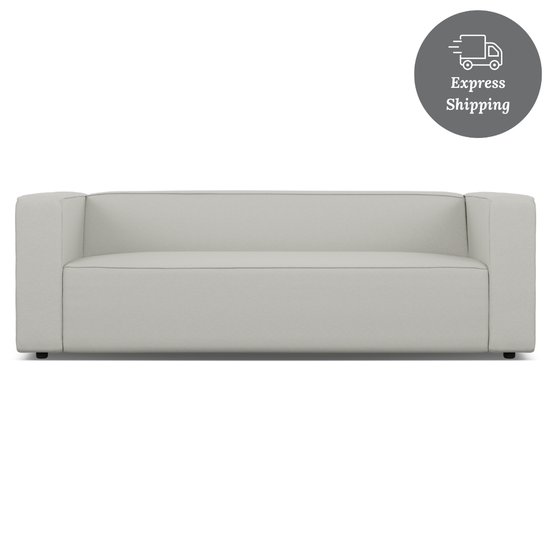 Zola 3 Seater - FibreGuard Ivory (Express)