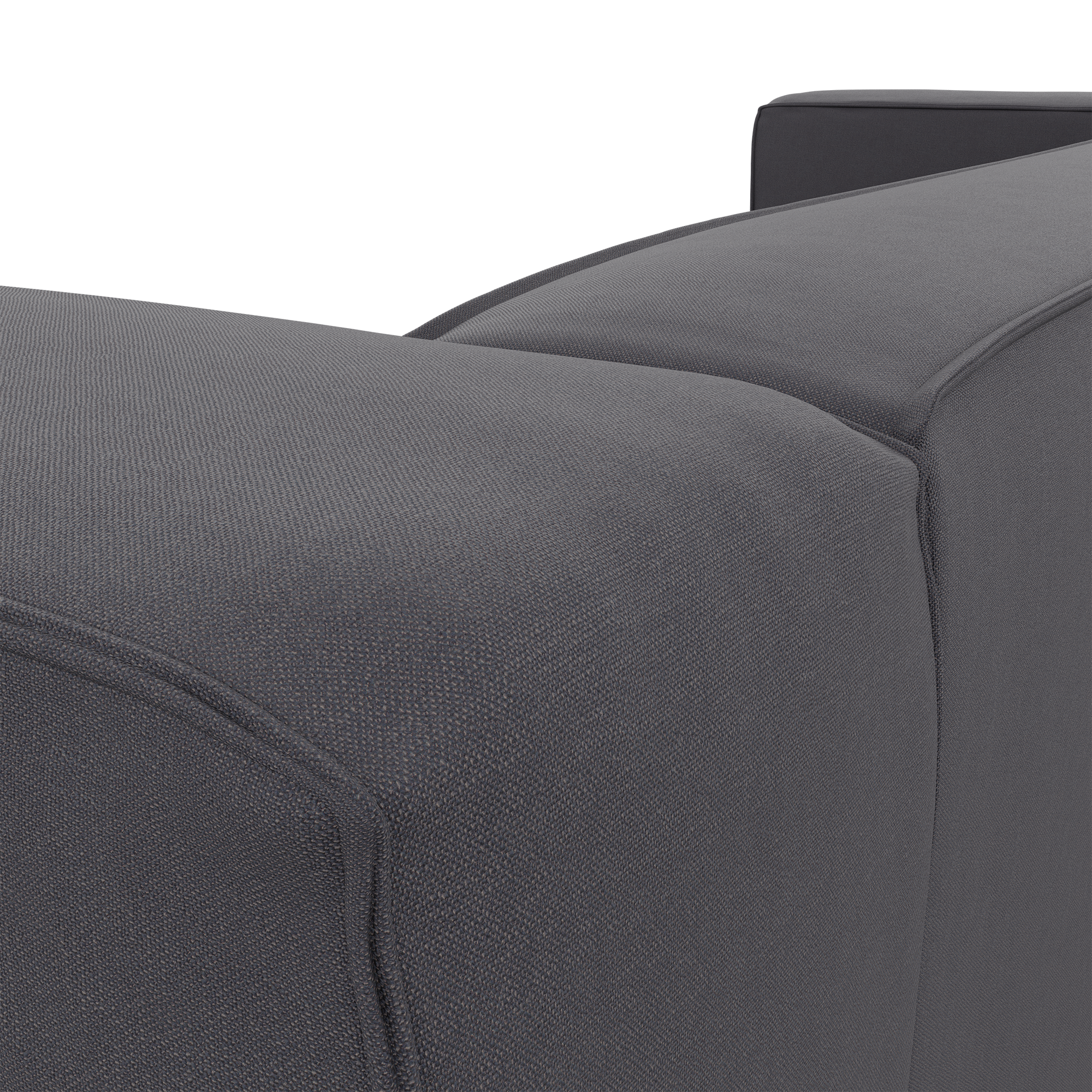 Zola 3 Seater - FibreGuard Graphite (Express)