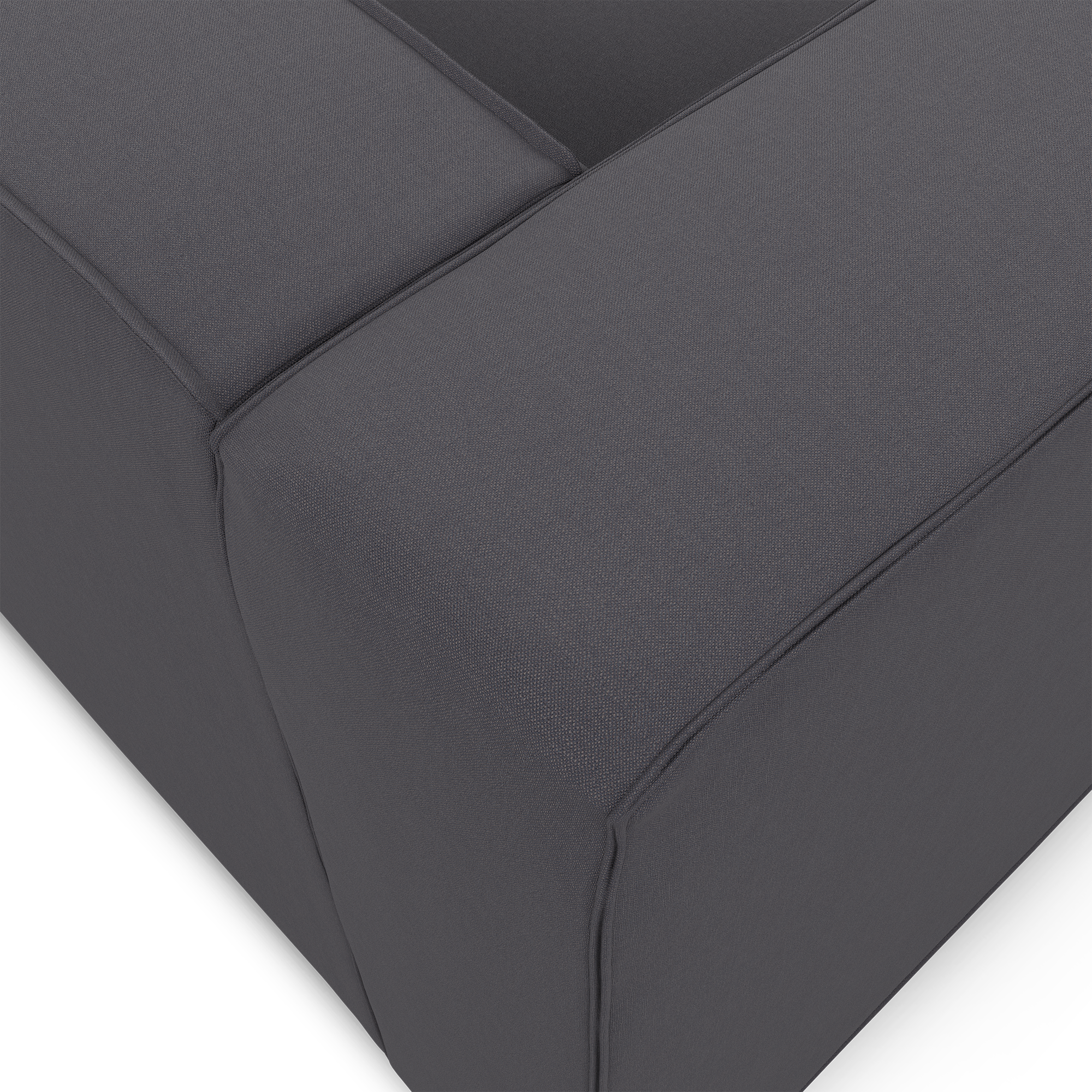 Zola 3 Seater - FibreGuard Graphite (Express)