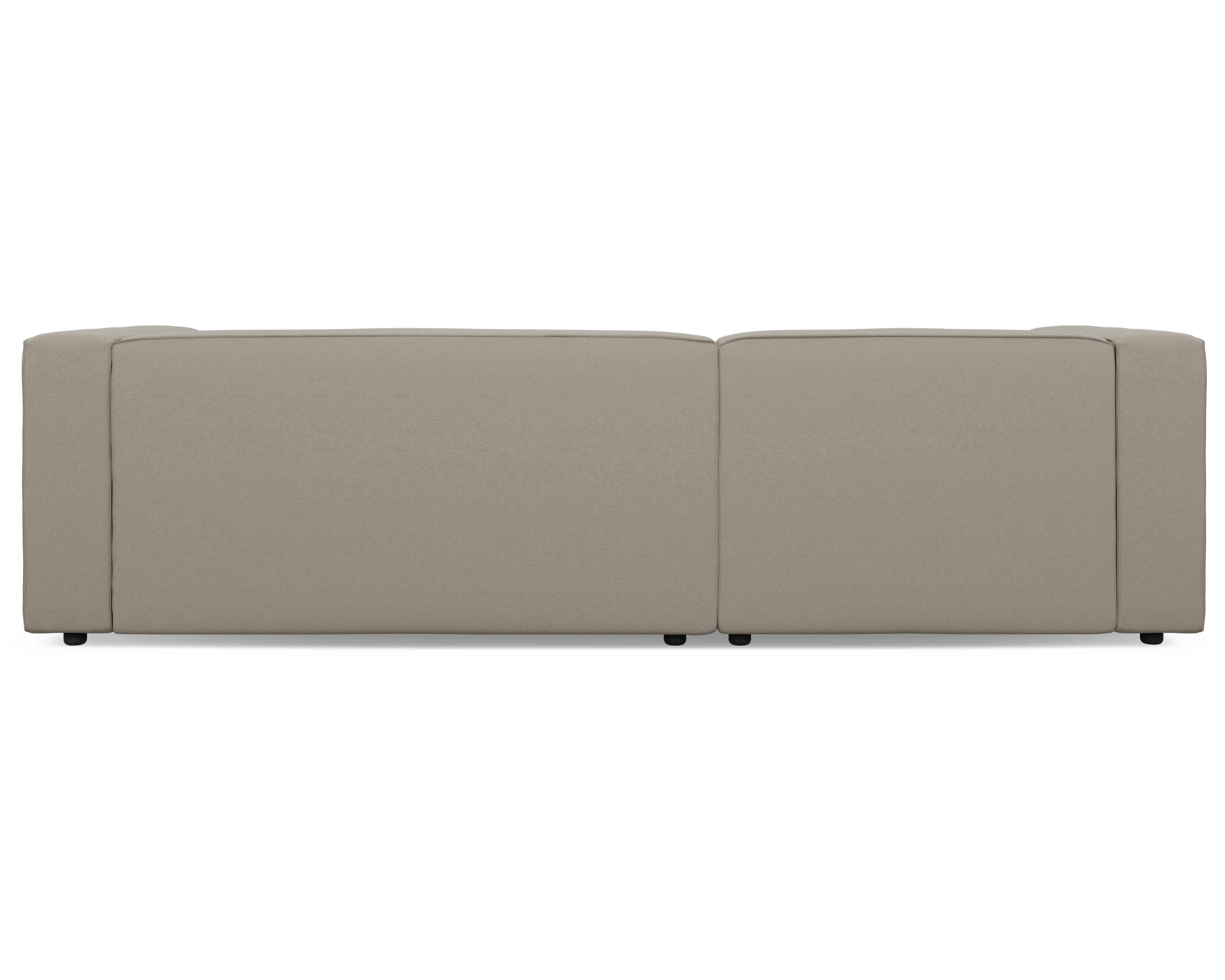 Zola L Shape Medium Left - FibreGuard Linen (Stock)