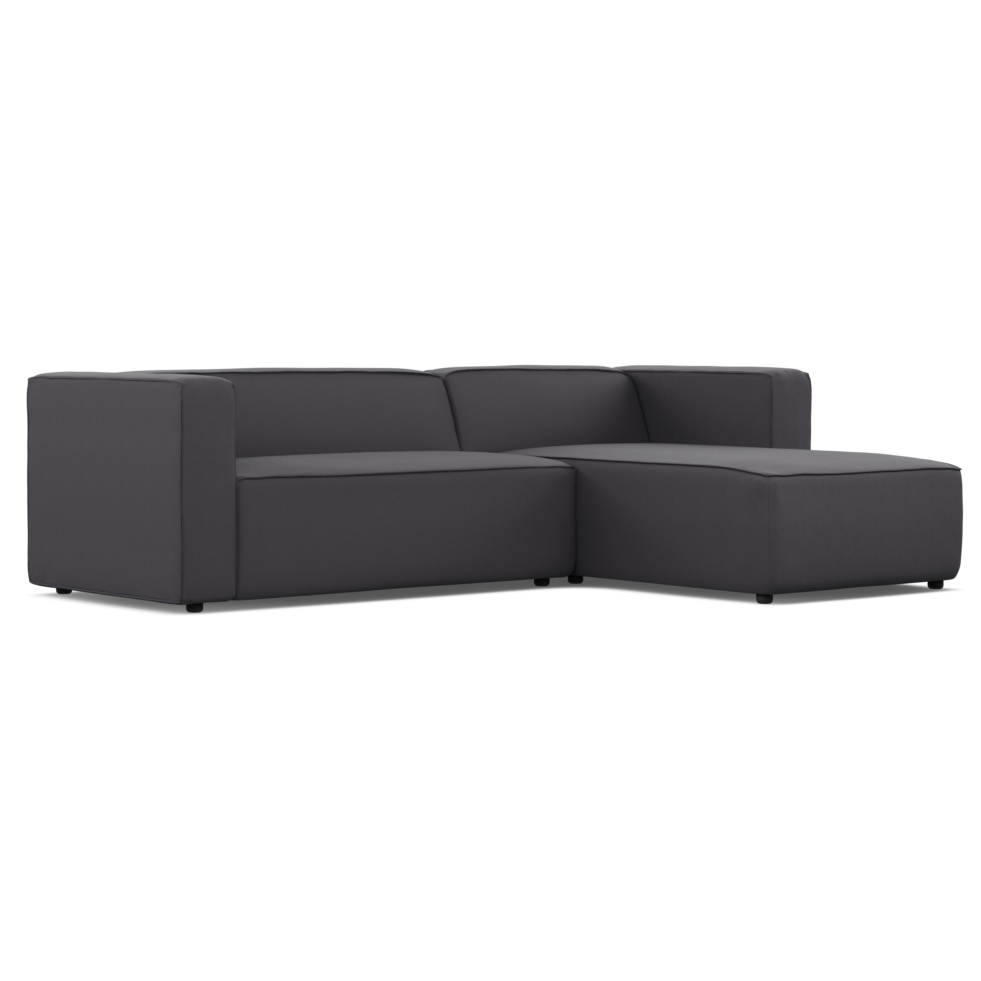 Zola L Shape Medium Right - FibreGuard Graphite (Express)
