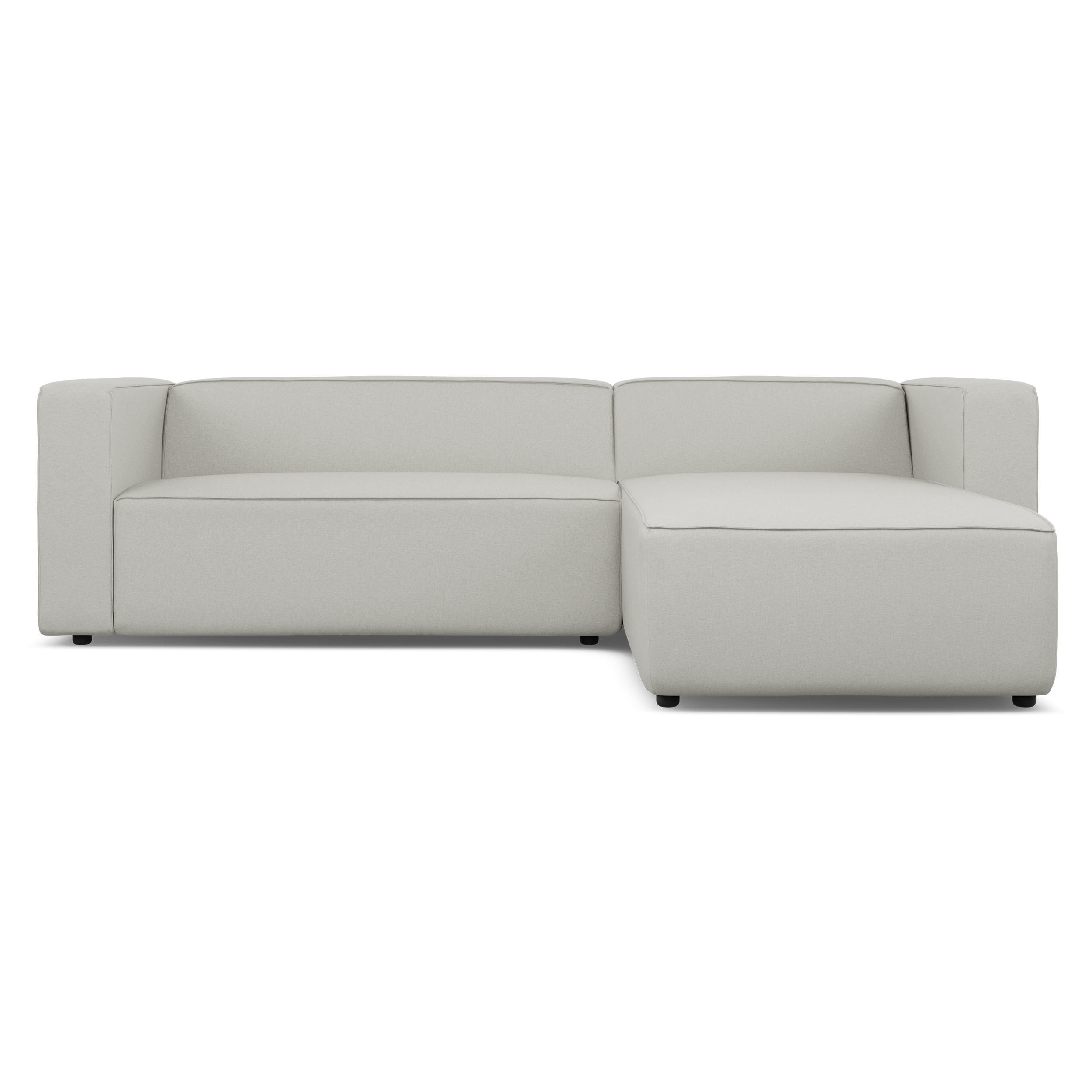 Zola L Shape Medium Right - FibreGuard Ivory (Stock)