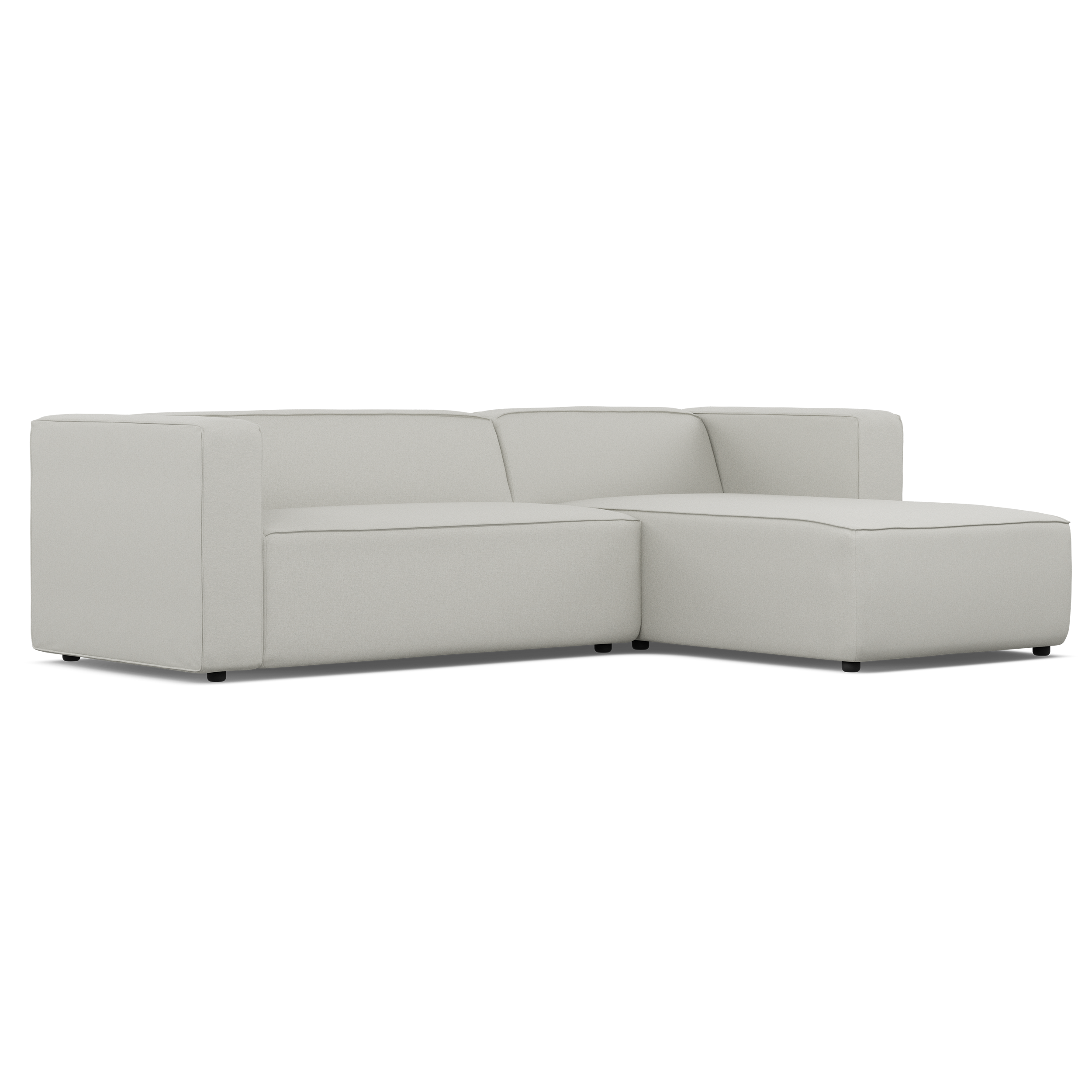 Zola L Shape Medium Right - FibreGuard Ivory (Stock)
