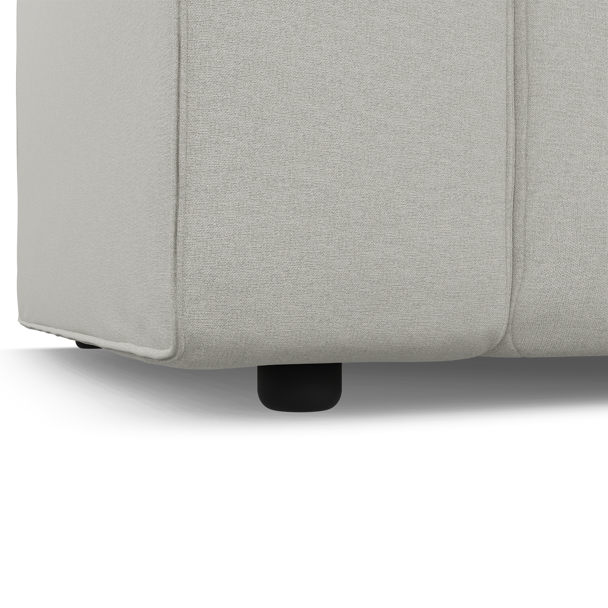 Zola L Shape Medium Right - FibreGuard Ivory (Stock)
