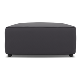 Zola Square Ottoman - Premium FibreGuard Graphite (FES) (Stock)